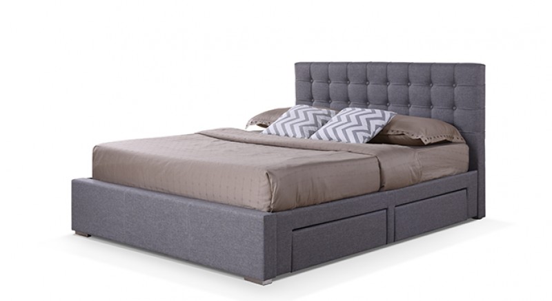 LEMON UPHOLSTERED STORAGE BED KING SIZE